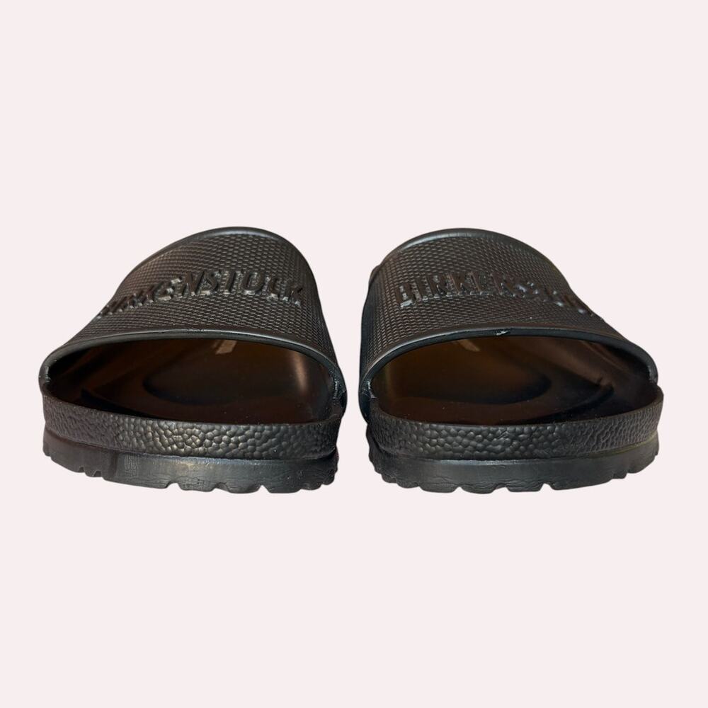 Birkenstock Black Barbados EVA Slide Waterproof House Pool Shower Unisex L8 M6 - Picture 3 of 11